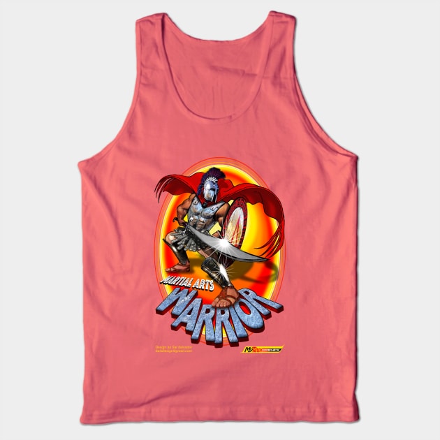 Martial Artist Warrior Tank Top by MyTeeGraphics